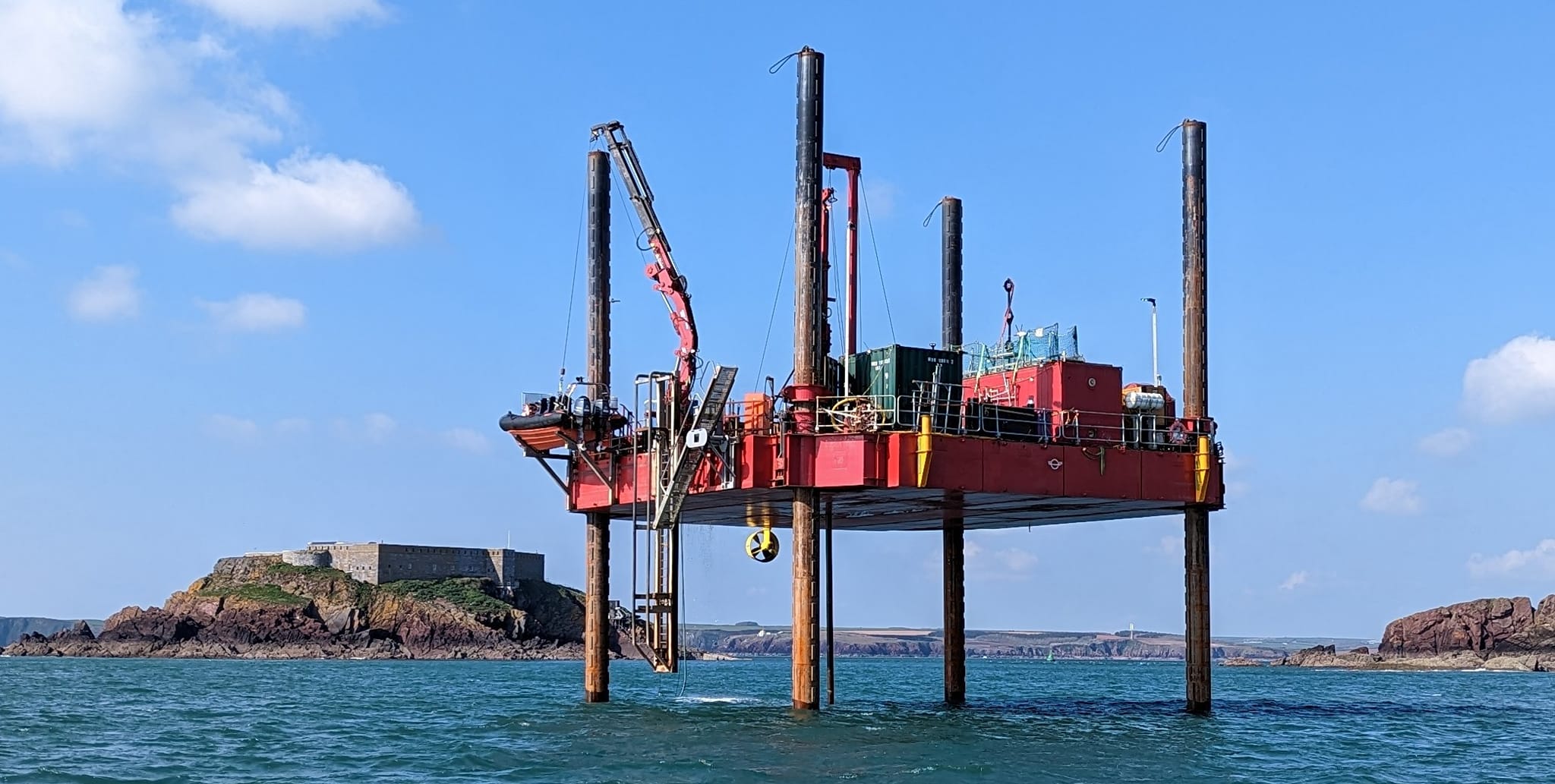 Jackup Barge Marine Construction